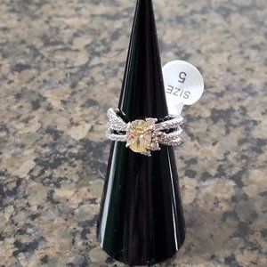 Bomb Party RBP5945 Lemon Cubic Zirconia "Graceful Dreams" Sz 5